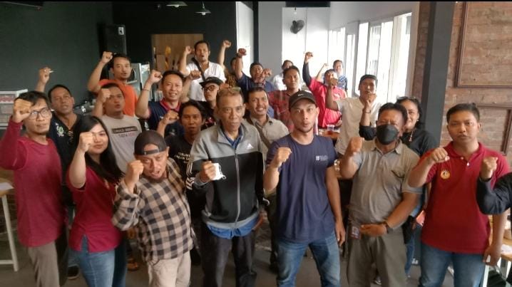 Gantikan Eko Wibowo Yudho, Taufik Nahkodai Forum Wartawan Sidoarjo