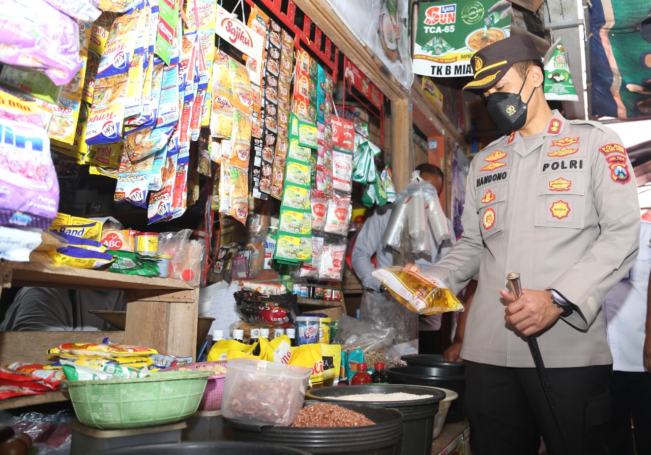 Jelang Ramadhan, Polres Tulungagung Periksa Ketersediaan Minyak Goreng