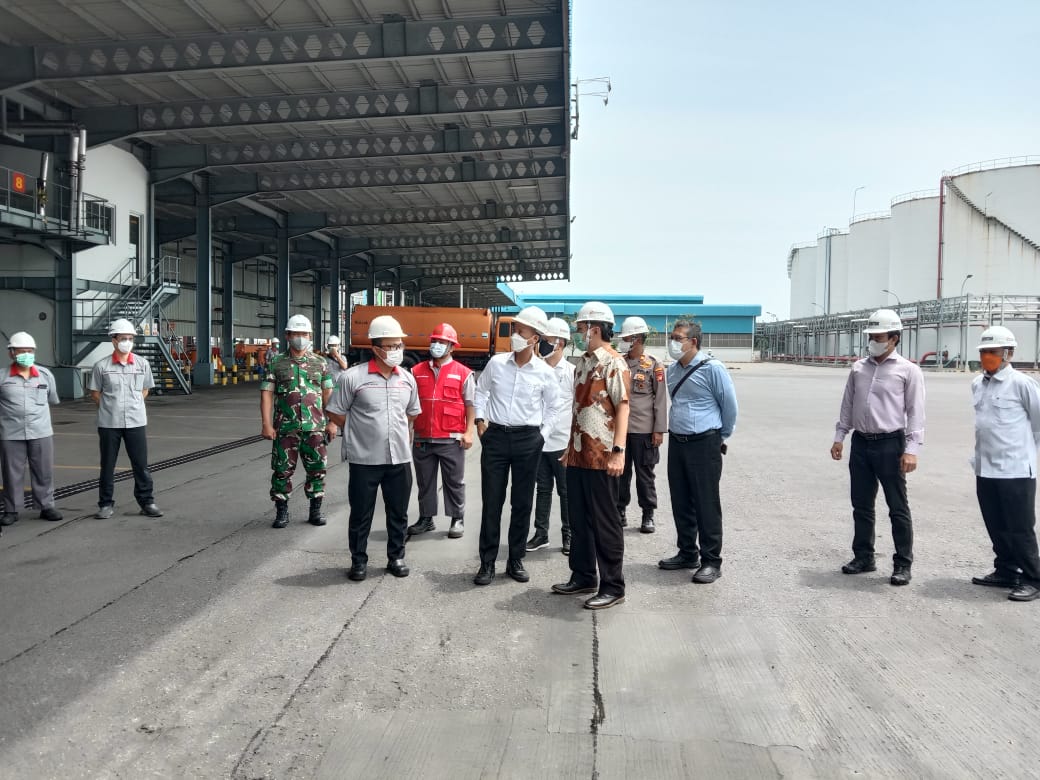 Pantau Produksi Minyak Goreng, Menperin Kunjungi Refinery Sinar Mas Agribusiness and Food