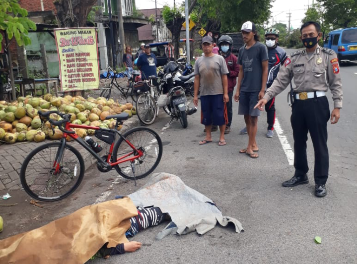 Asyik Gowes, Pria Kenjeran Surabaya Tewas Mendadak di Tanggulangin Sidoarjo