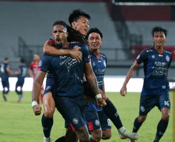 Sempat Tertinggal, Arema FC Ditahan Imbang Barito Putra 2-2