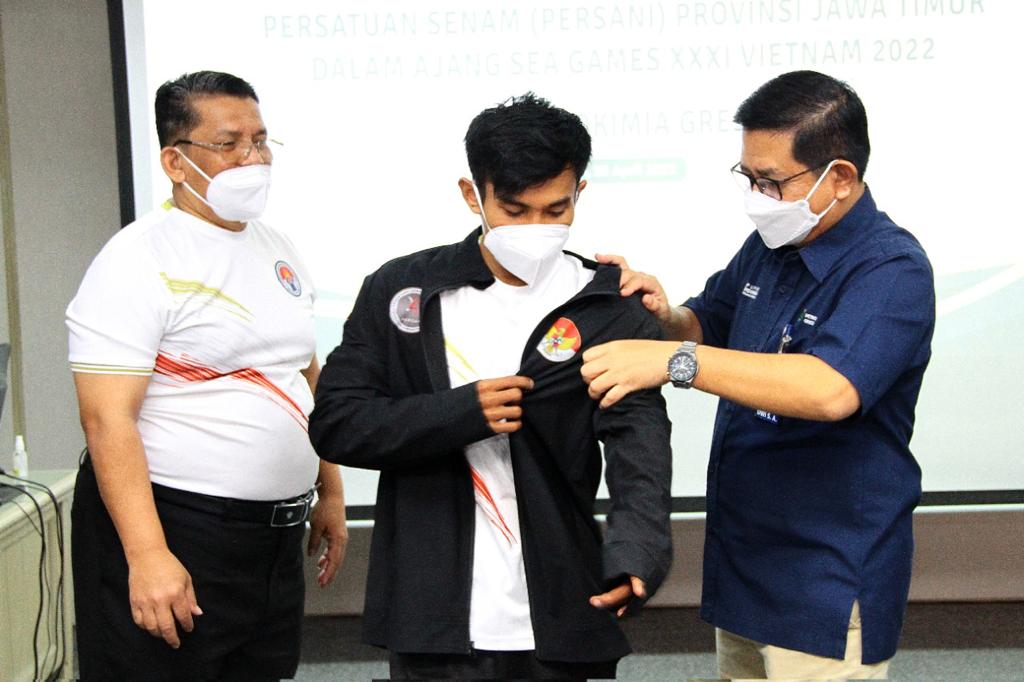 Lepas Atlet ke SEA Games Vietnam, Dirut Petrokimia Berpesan Tegakkan Sportivitas