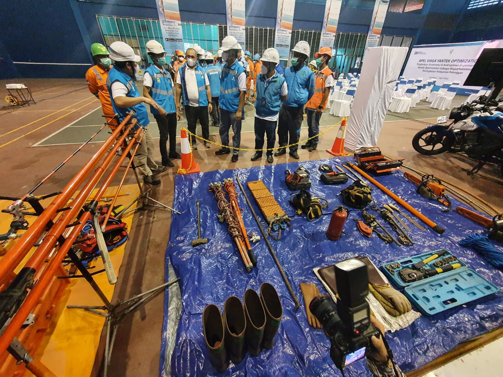 PLN UP3 Surabaya Selatan Adakan Apel Siaga Keandalan Listrik dan Yantek Optimization