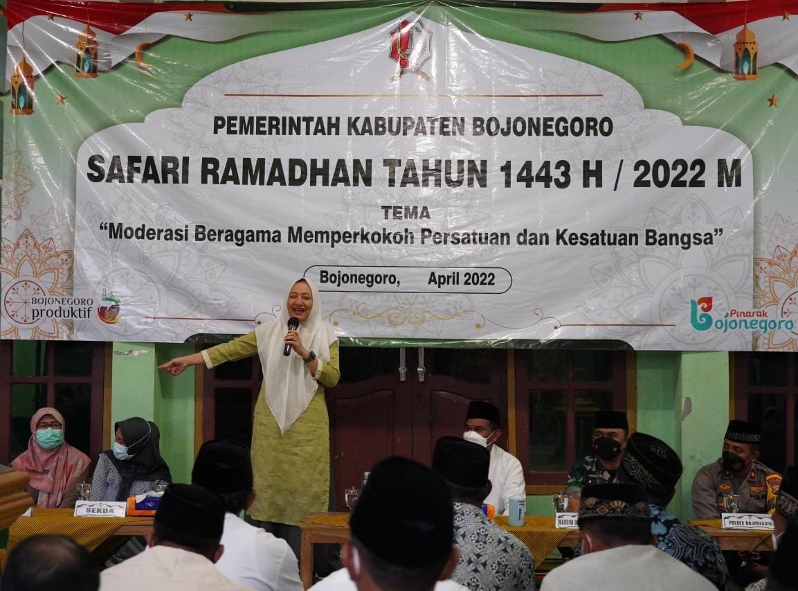 Bupati Bojonegoro Gelar Safari Ramadan ke Pelosok Desa, Dekat dengan Warga dan Pantau Pembangunan