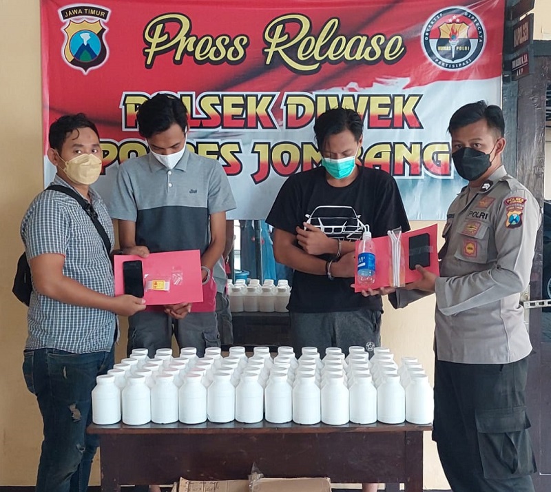 Bawa 70 Ribu Butir Pol Koplo dan Sabu, Pengedar Asal Diwek Tertangkap