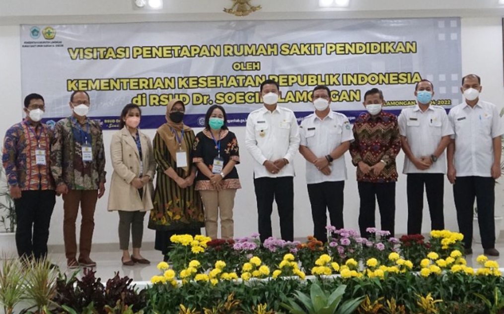 Visitasi Kemenkes RI, RSUD Soegiri Lamongan Menuju RS Pendidikan
