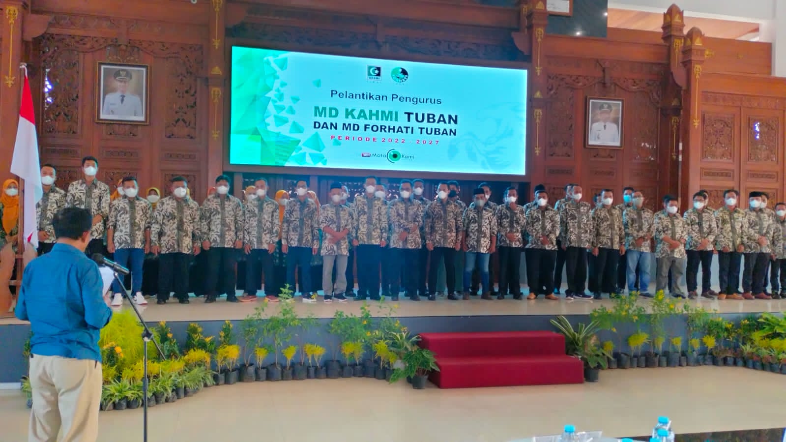 KAHMI dan FORHATI Tuban Periode 2022-2027 Dilantik, Wagub Riza Patria Berikan Ucapan Selamat