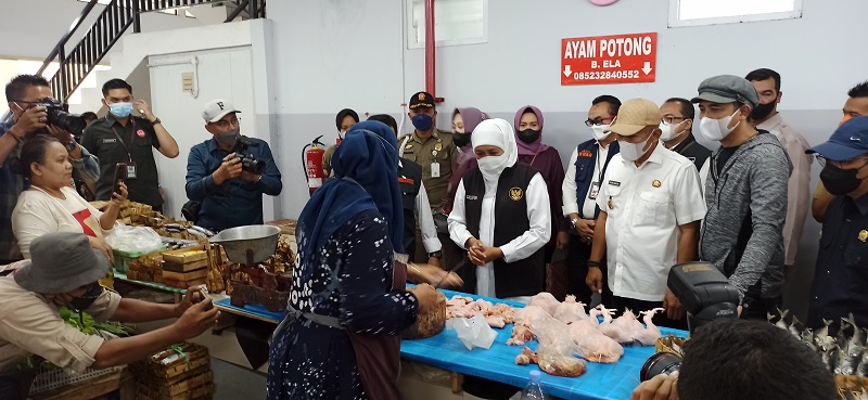Gubernur Pastikan Stok Bahan Pokok di Ponorogo Aman, Sebagian Harga Ada Kenaikan