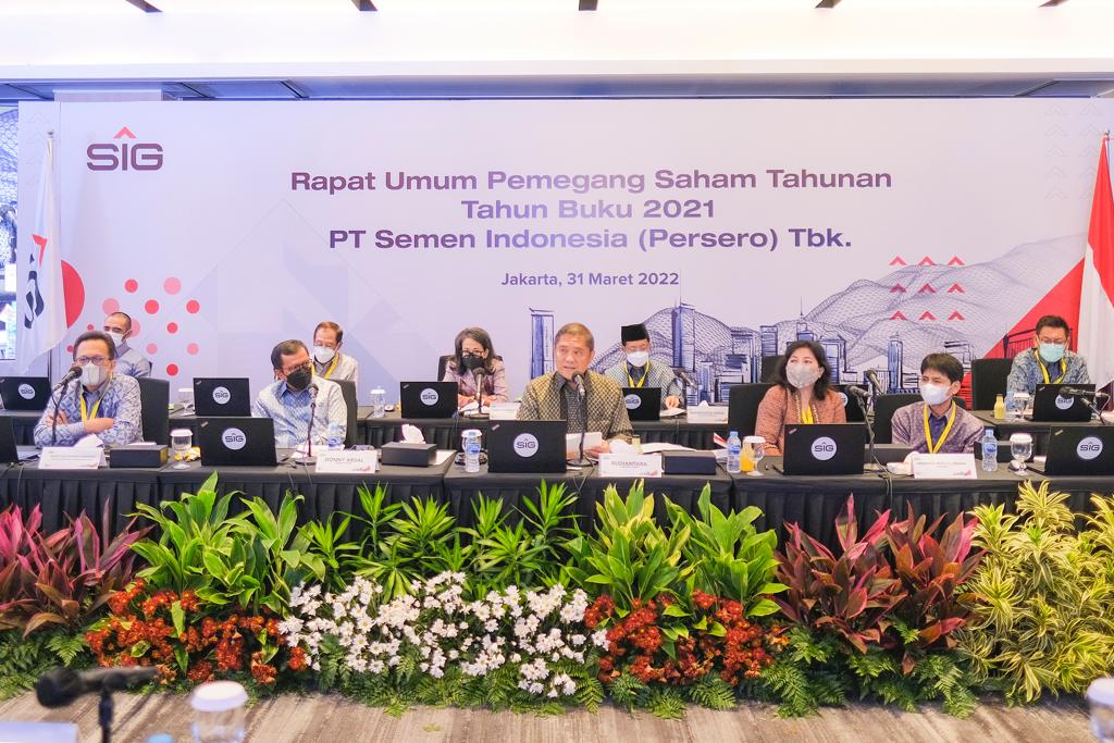 Keputusan RUPST 2022, SIG Bagikan Dividen 50,66 Persen Hingga Perubahan Pengurus