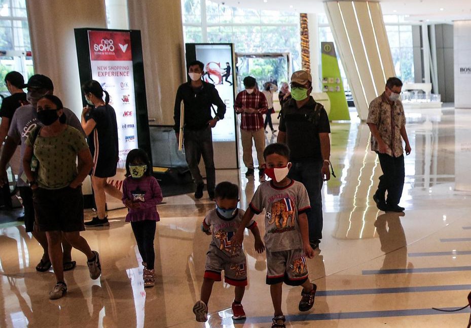 Pengelola Mall Sambut Optimis Pelonggaran Lepas Masker