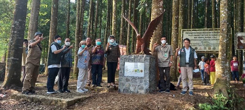 Taman Safari Indonesia dan PT Smelting Menggelar Edukasi Pelestarian Elang Jawa di Pusat Pendidikan Konservasi Cimungkad