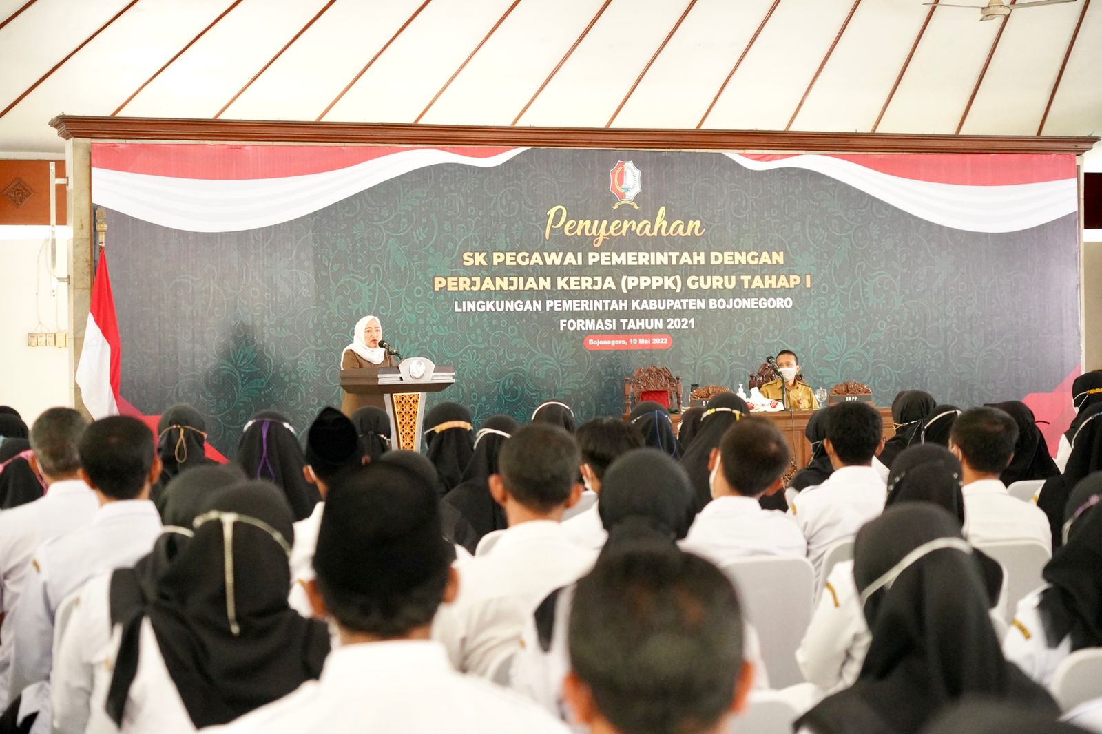 Bupati Bojonegoro Lantik 250 Guru PPPK