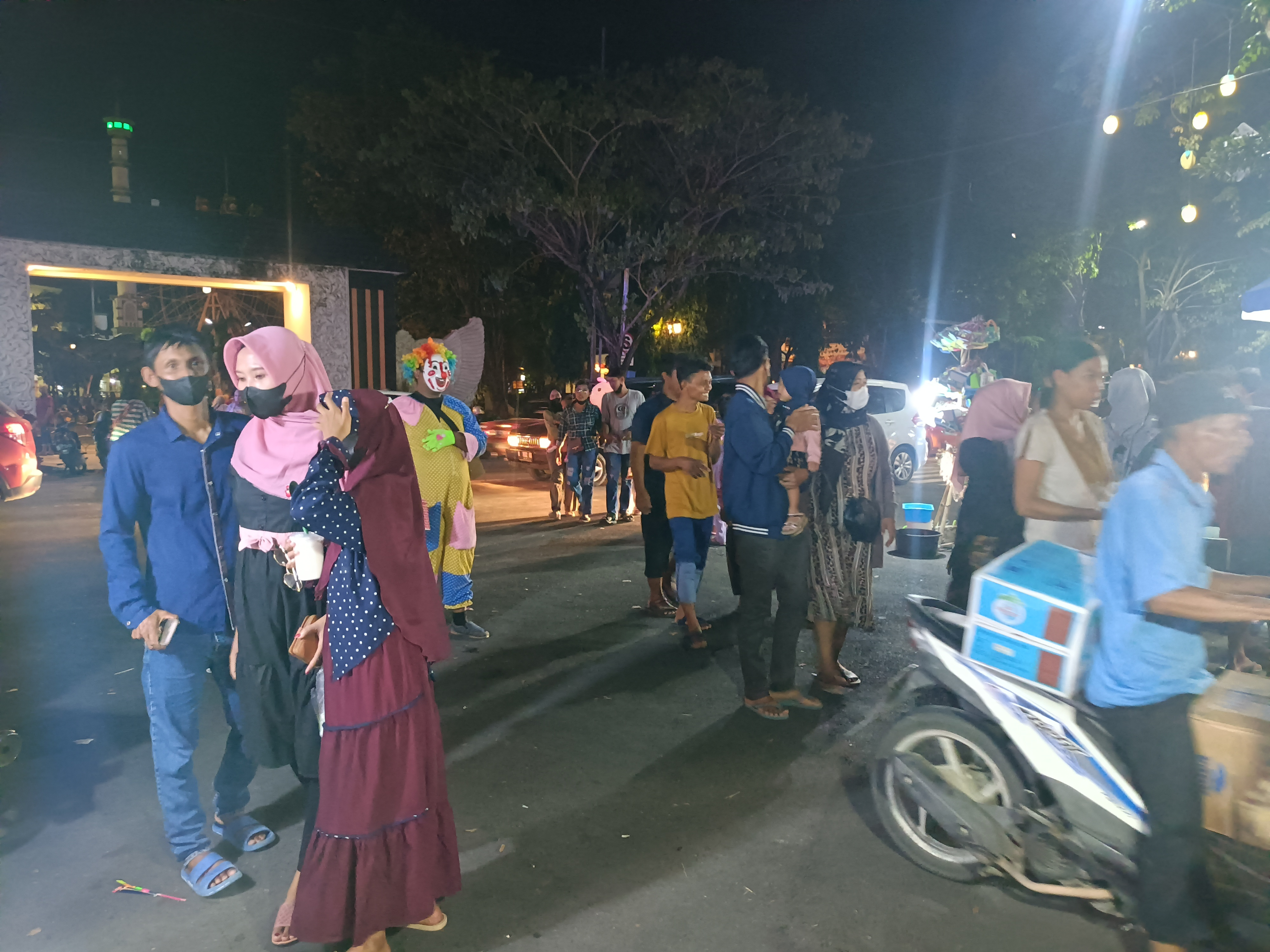 Alun - alun Lamongan Jadi Jujukan Alternatif Libur Lebaran