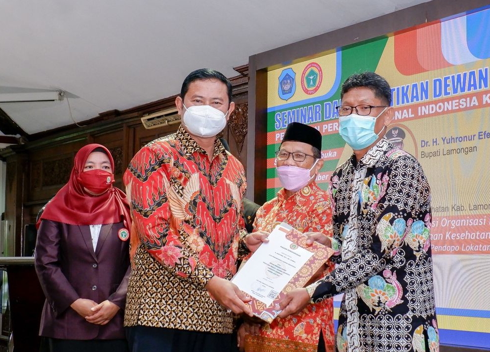 Bupati Ajak PPNI Lamongan Kolaborasi Bangun Bidang Kesehatan