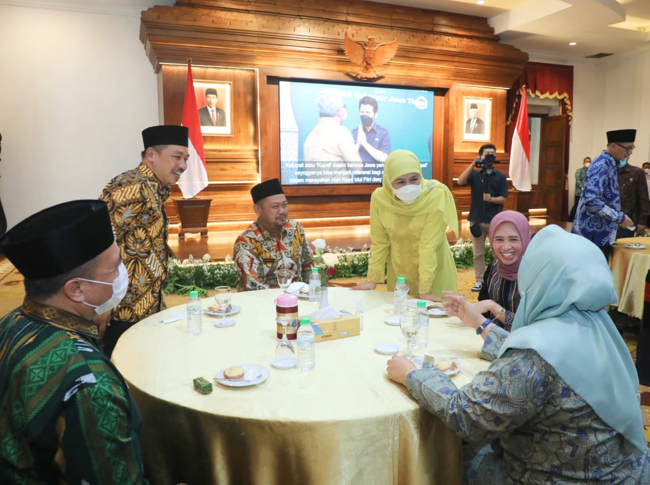 Gelar Open House, Gubernur Undang Kepala Daerah, Ormas dan Pimpinan Media