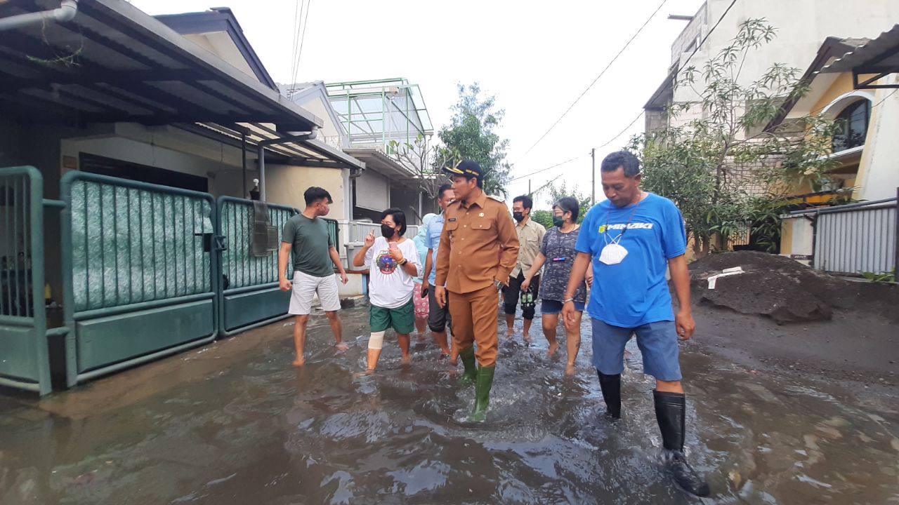 Jadi Langganan, Wabup Subandi Upayakan Solusi Banjir di Waru