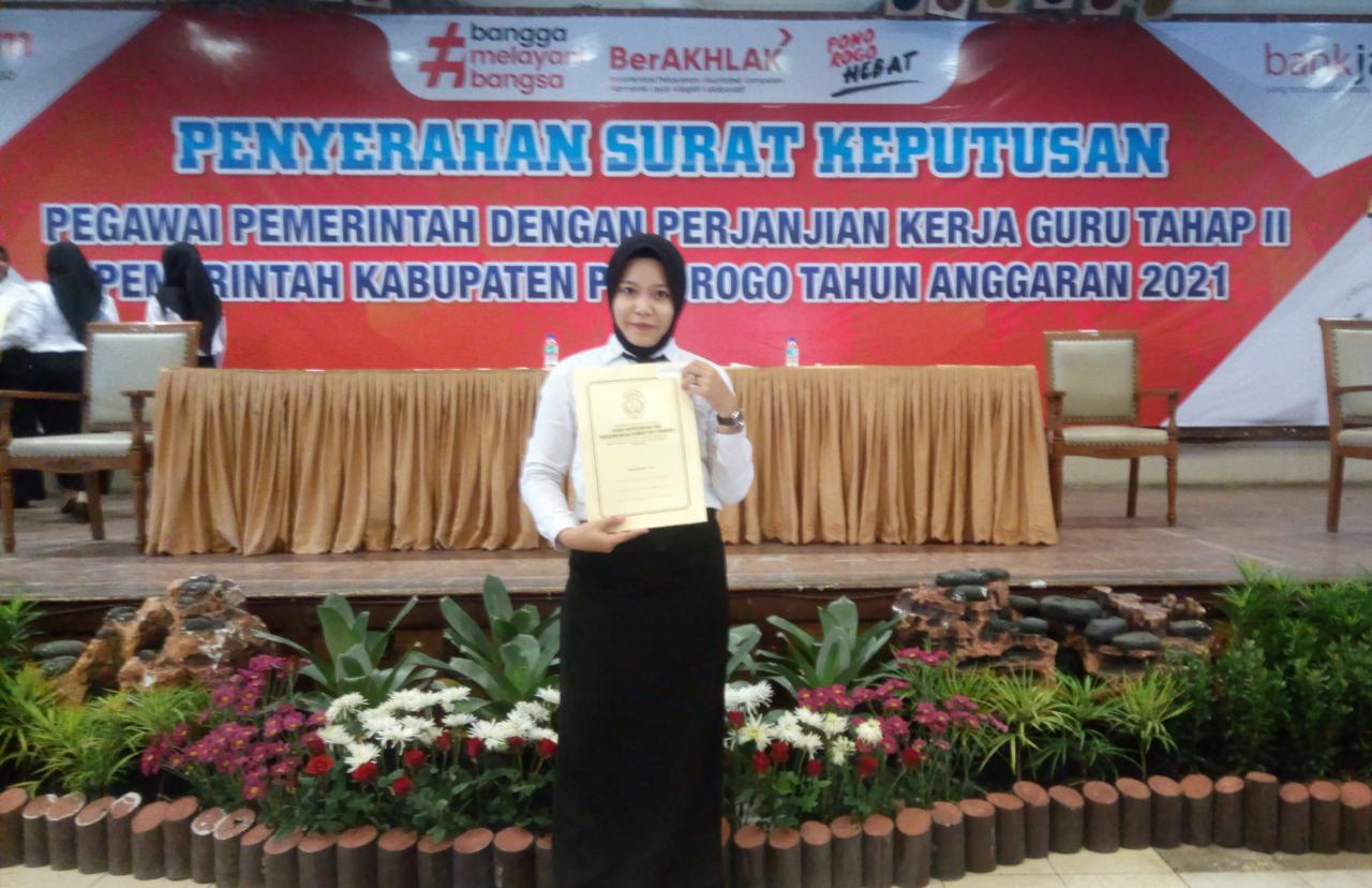 410 PPPK Kabupaten Ponorogo Terima SK, Per 1 Juli Mulai Tugas