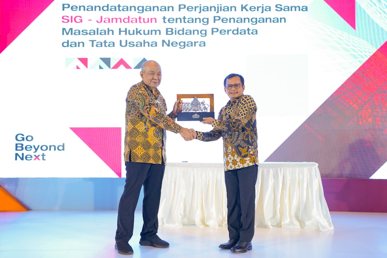 Tingkatkan Efektivitas Penanganan Masalah Hukum, SIG Kerjasama dengan Kejagung