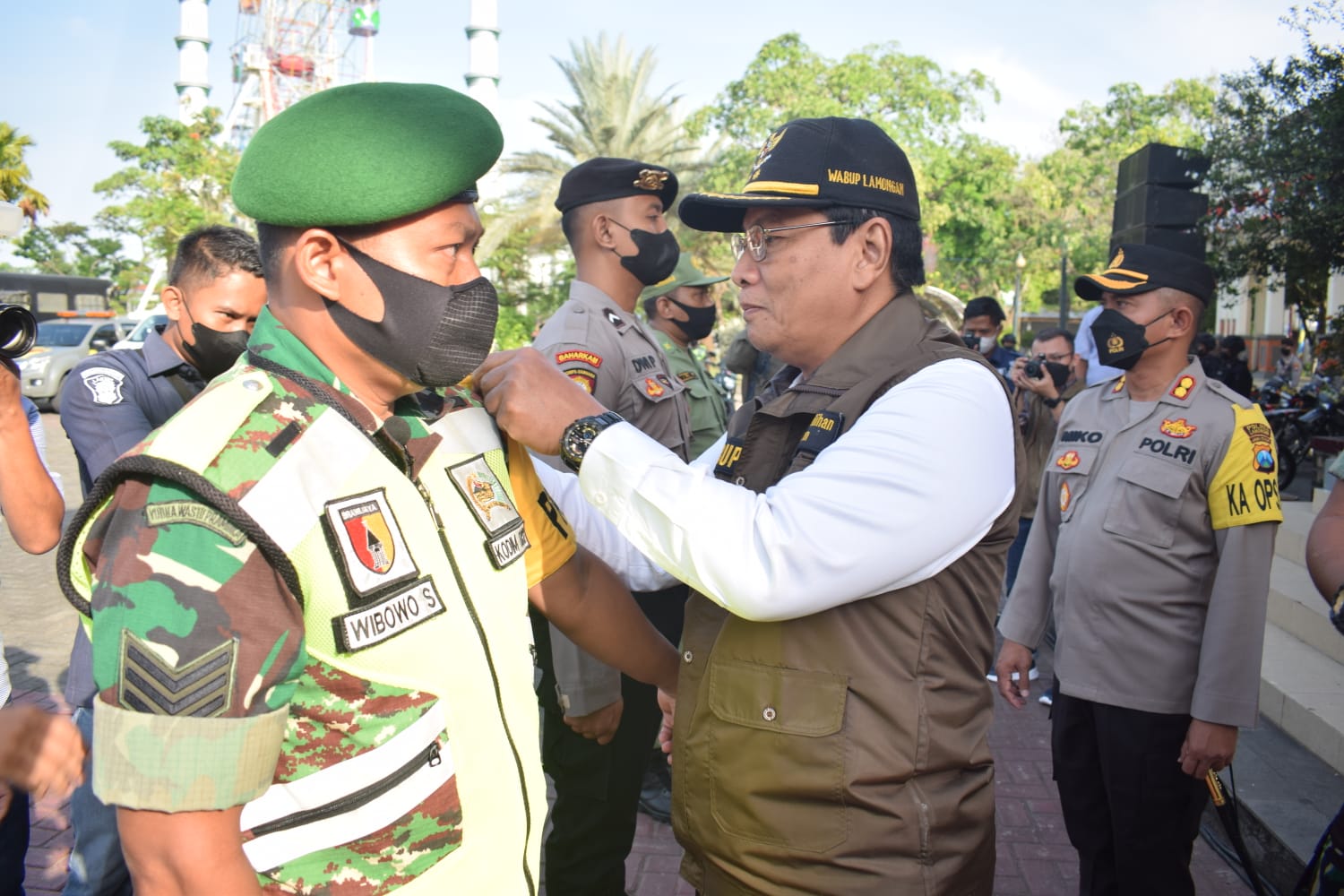 Amankan Pilkades Serentak di Lamongan, Ratusan Personel Gabungan Diterjunkan