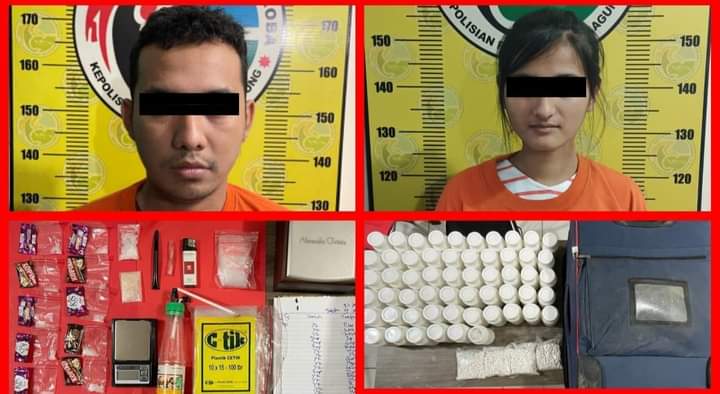 Miliki Paket Sabu, Pasangan Kekasih asal Tulungagung ini Ditangkap Polisi