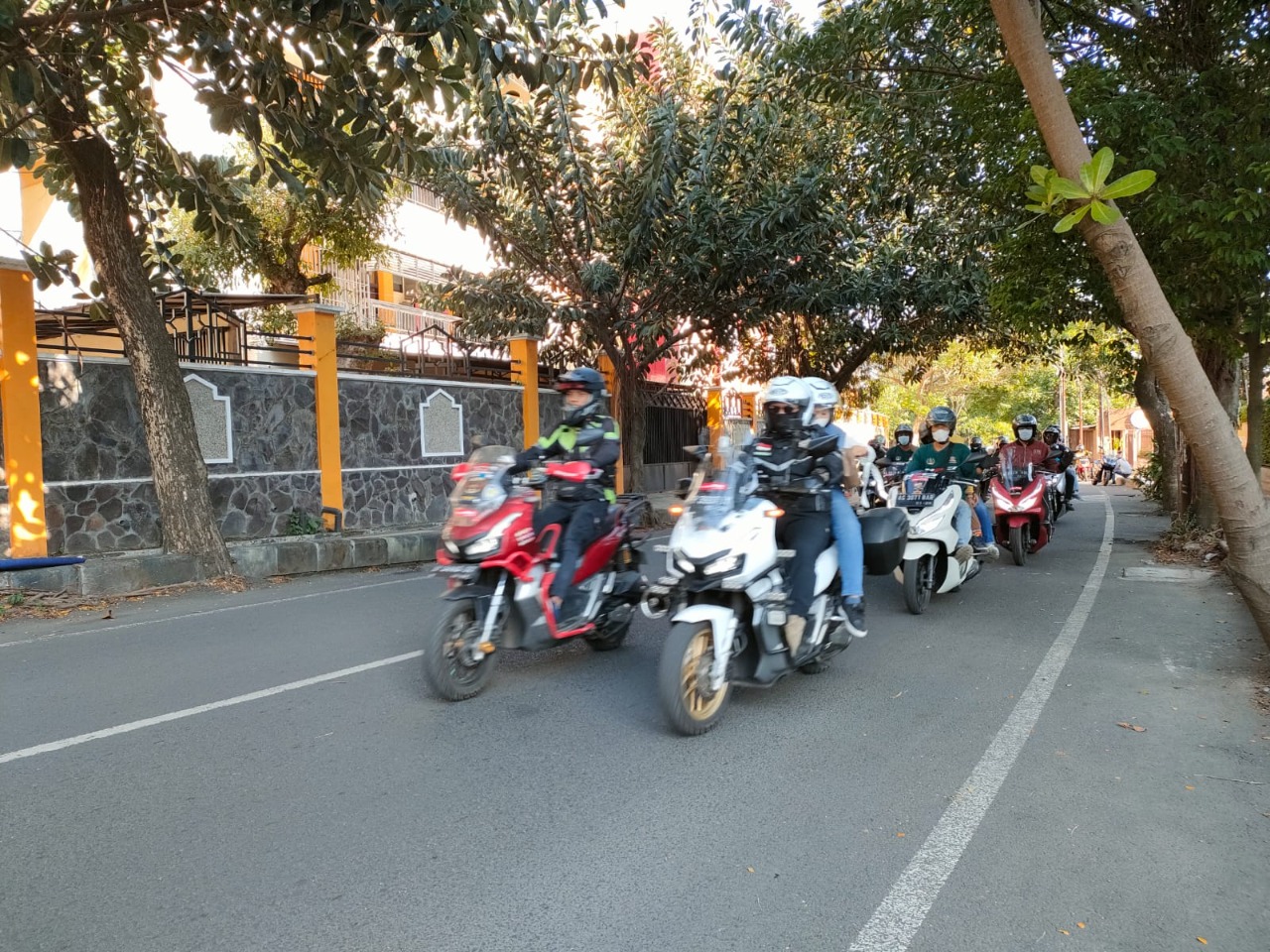 Komunitas Honda Malang Antusia Sambut Kehadiran New Honda ADV 160