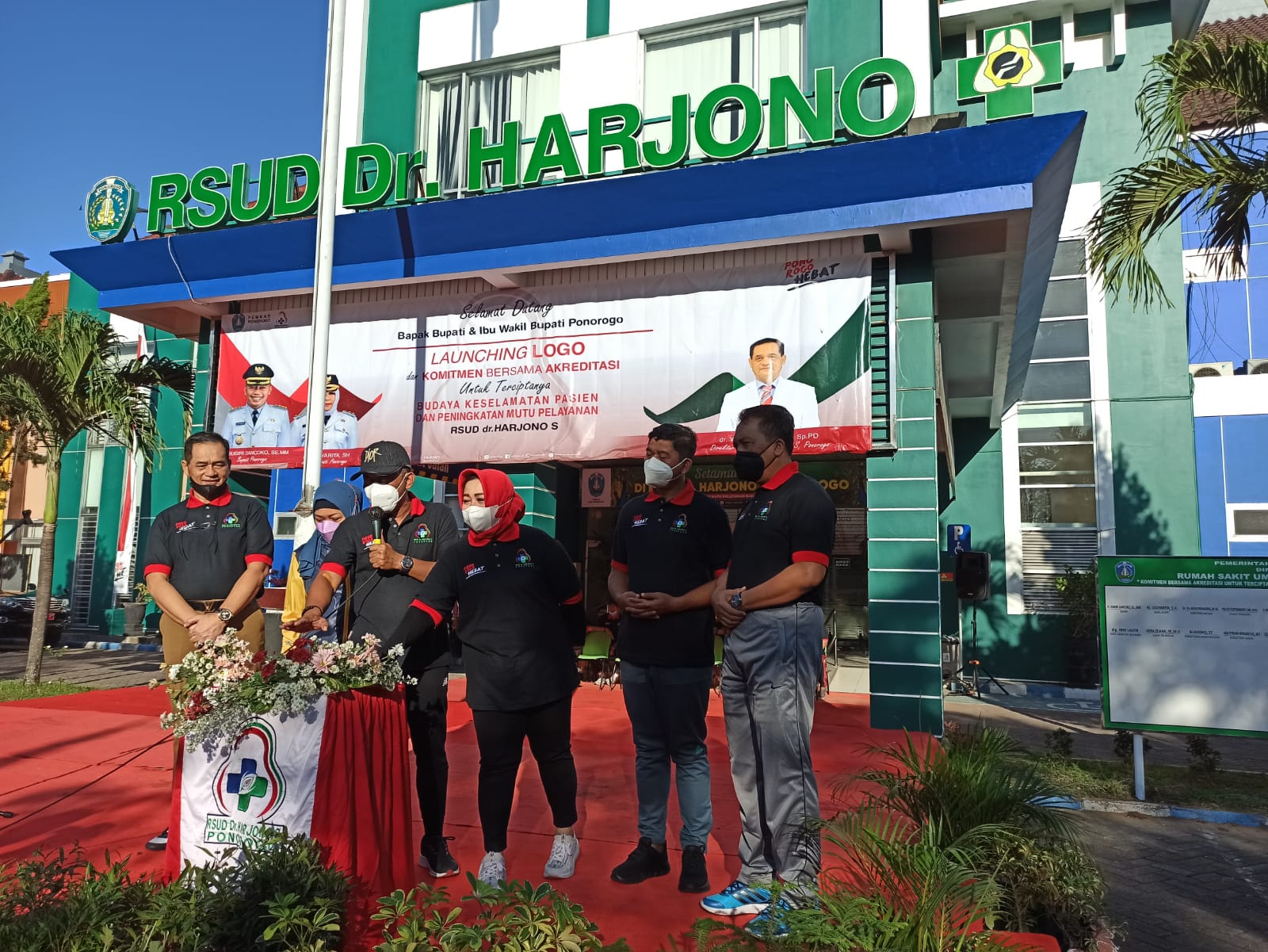 Logo RSUD dr Harjono Ponorogo Berubah, Yang Lama Belum Punya Arti