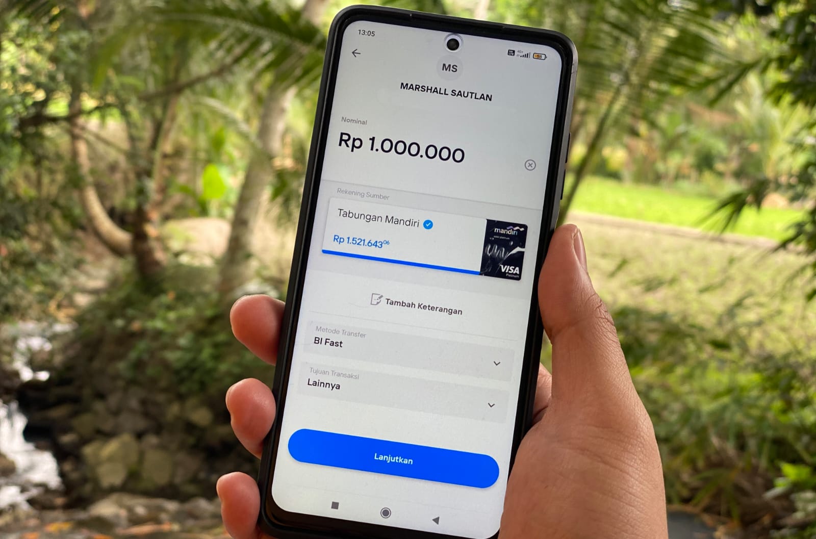 Sambut HUT RI ke-77, Transfer BI Fast di Livin’ by Mandiri Cuma Rp77