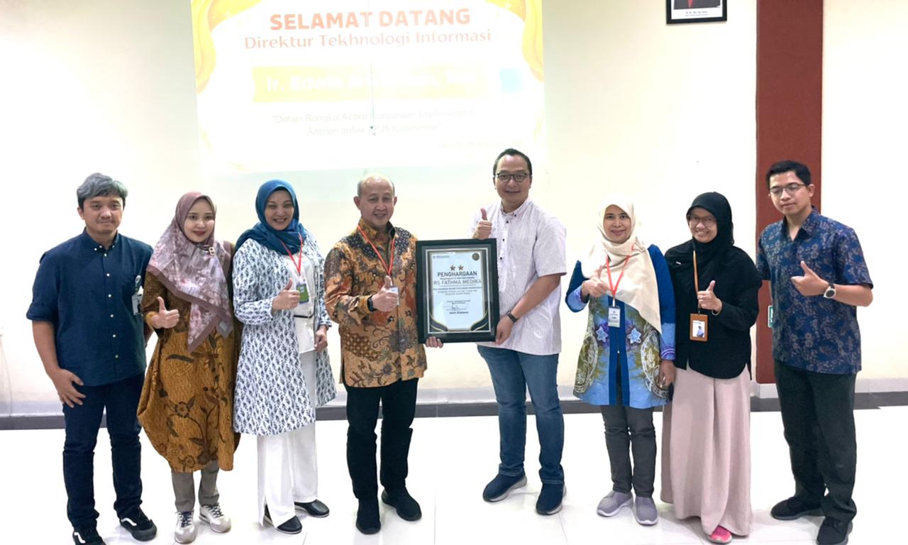 Pangkas Antrean Layanan, BPJS Kesehatan Beri Penghargaan RS Fathma Medika Gresik