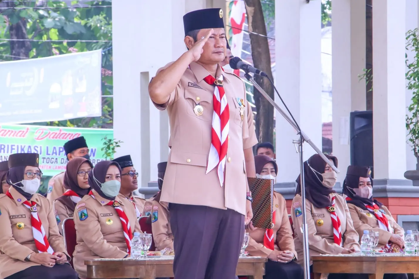 Peringati Hari Pramuka ke-61, Bupati Yes Ajak Tanamkan Jiwa Saling Menolong