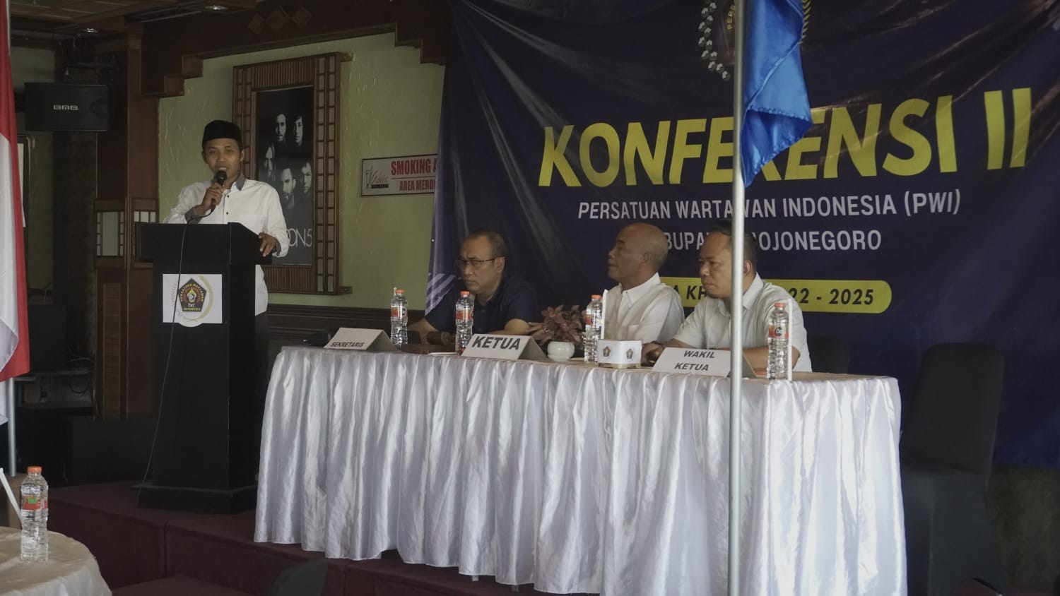 M Yazid Kembali Terpilih Jadi Ketua PWI Bojonegoro