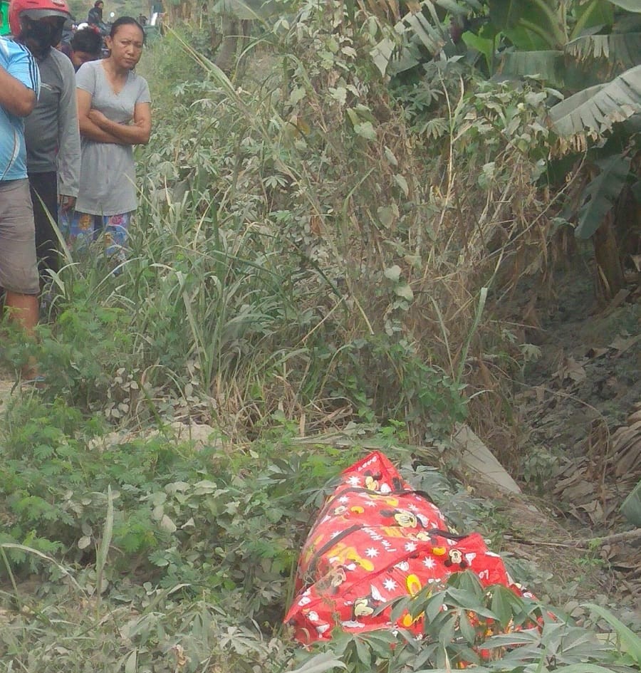 Sosok Mayat Misterius Ditemukan di Desa Gluranploso Kecamatan Benjeng Gresik