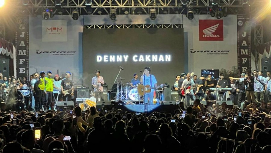 Denny Caknan Meriahkan Regional Launching New Honda Vario 125