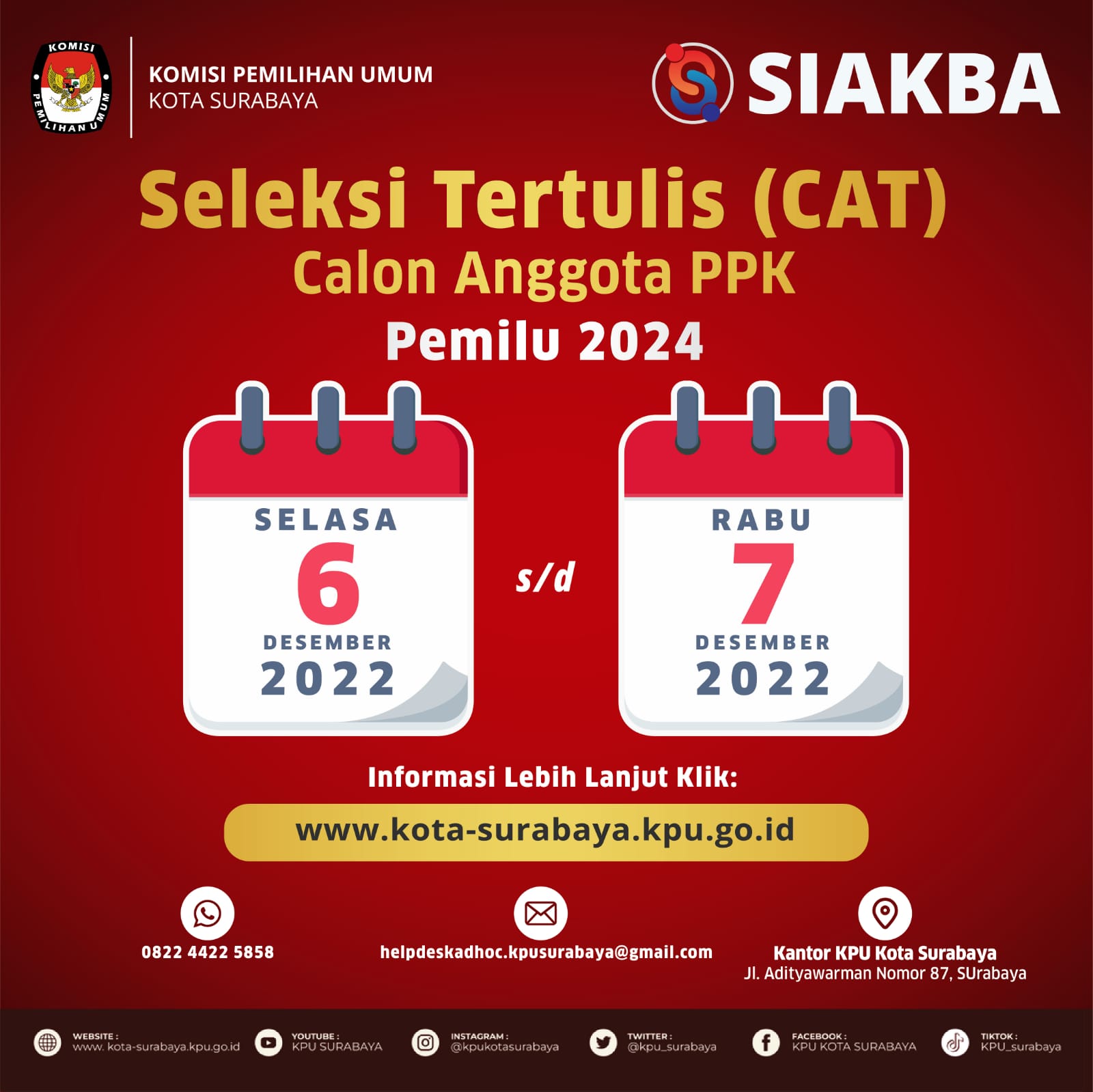 Lulus Administrasi, 975 Calon PPK Pemilu 2024 Jalani Seleksi Tertulis