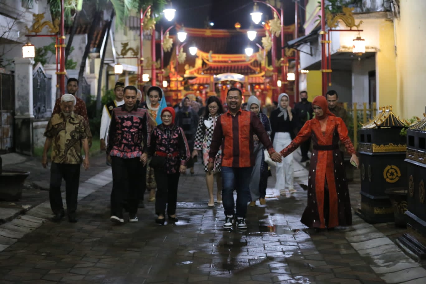 Pamerkan Wisata Bandar Grissee, Walikota Hingga Konjen Dua Negara Diajak Menikmati Nuansa Kota Tua