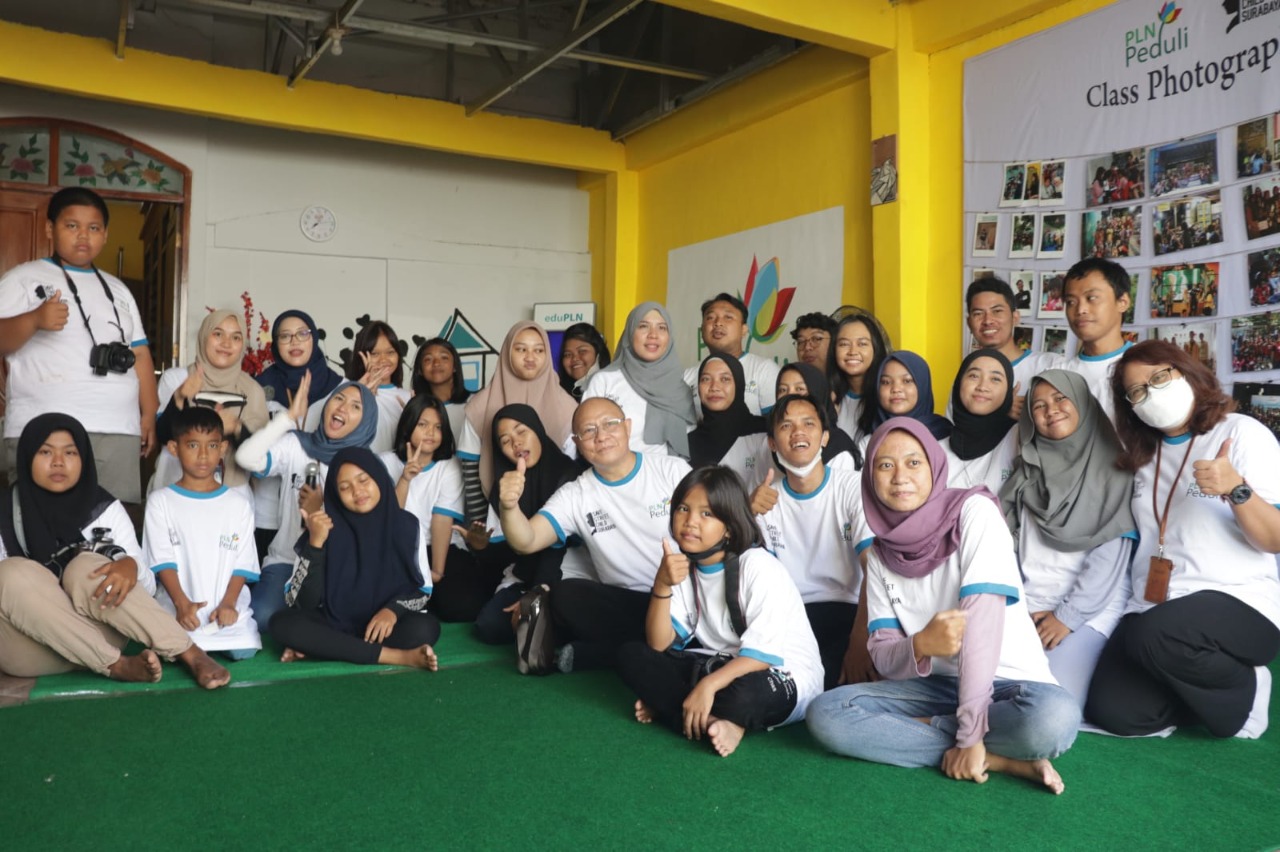 Peduli Masa Depan Anak, PLN UP3 Surabaya Utara Ikut Tingkatkan Kemampuan Anak Jalanan