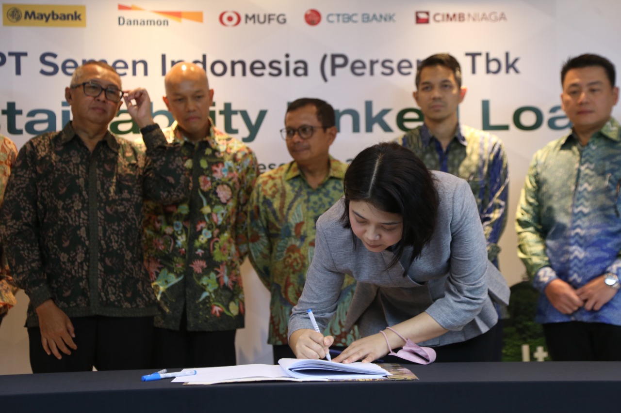 Kerjasama Kredit Sustainability Linked Loan, SIG dan SBI Tandatangani Perjanjian dengan 12 Perbankan