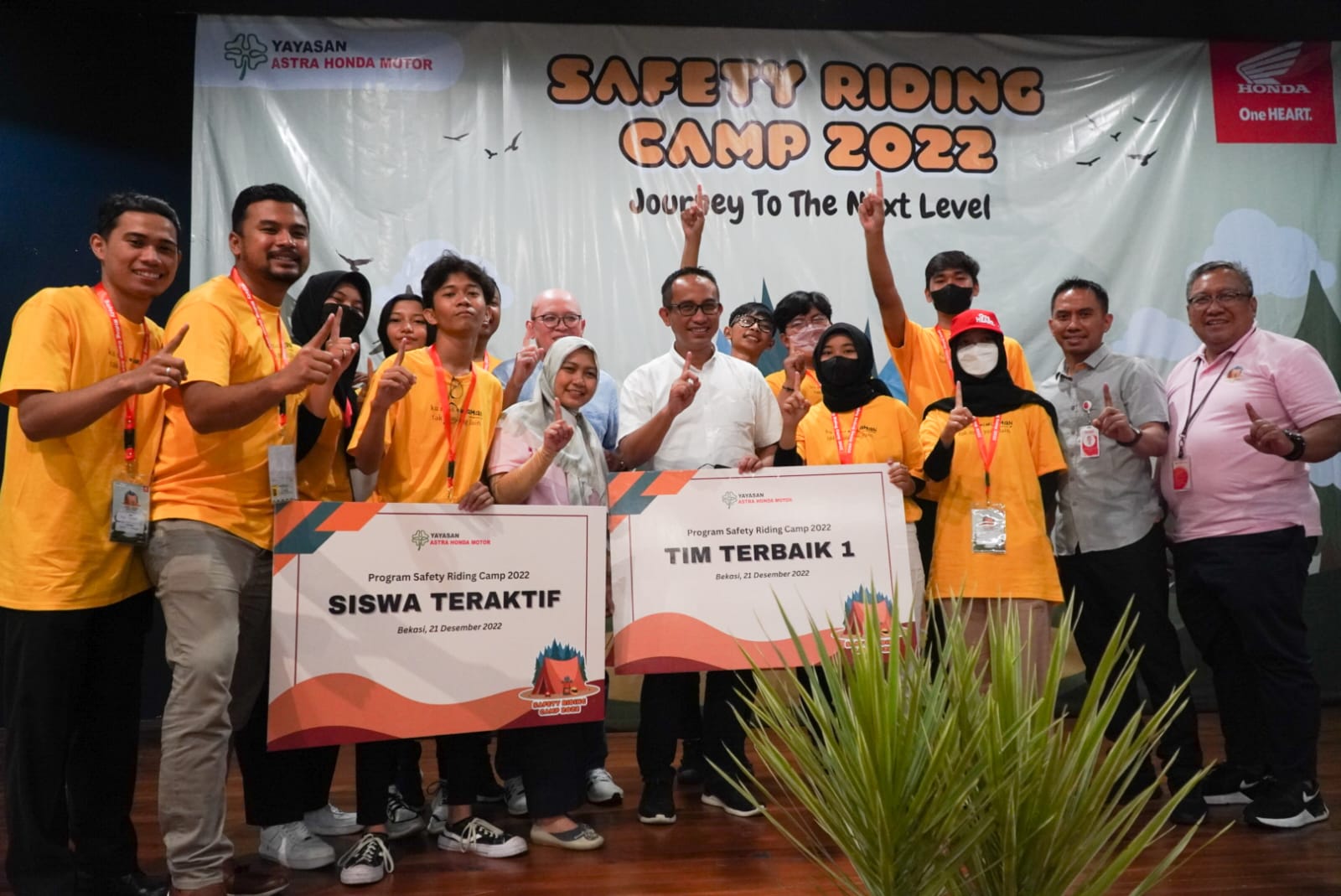 Duta Safety Riding Honda Binaan MPM Honda Jatim, Terbaik di Safety Riding Camp