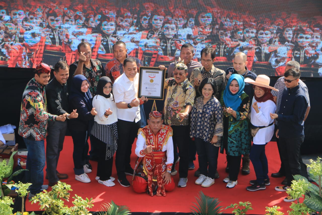 Tari Remo Massal Surabaya Pecahkan MURI Dunia Kategori Superlatif