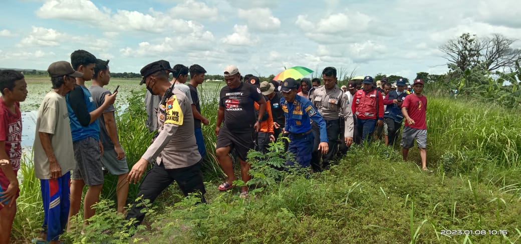 Hendak Mancing, Warga Kediri Tewas Tenggelam di Waduk Rancang Lamongan