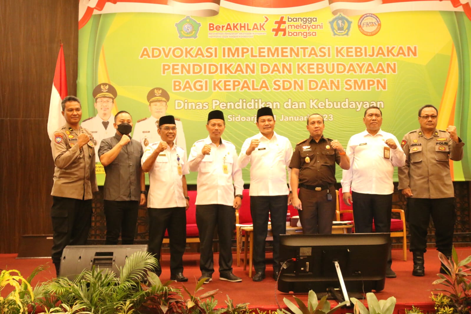 Pemerintah Gelar Kegiatan Advokasi dan Pendampingan Bagi Guru SDN dan SMPN se Kabupaten Sidoarjo