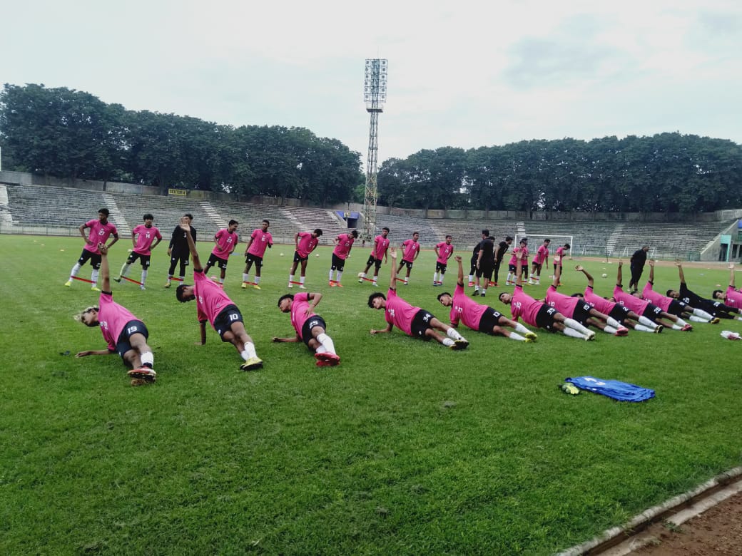 Songsong Porprov 2023, Cabor Sepak Bola Gresik Gelar Rangkaian Uji Coba