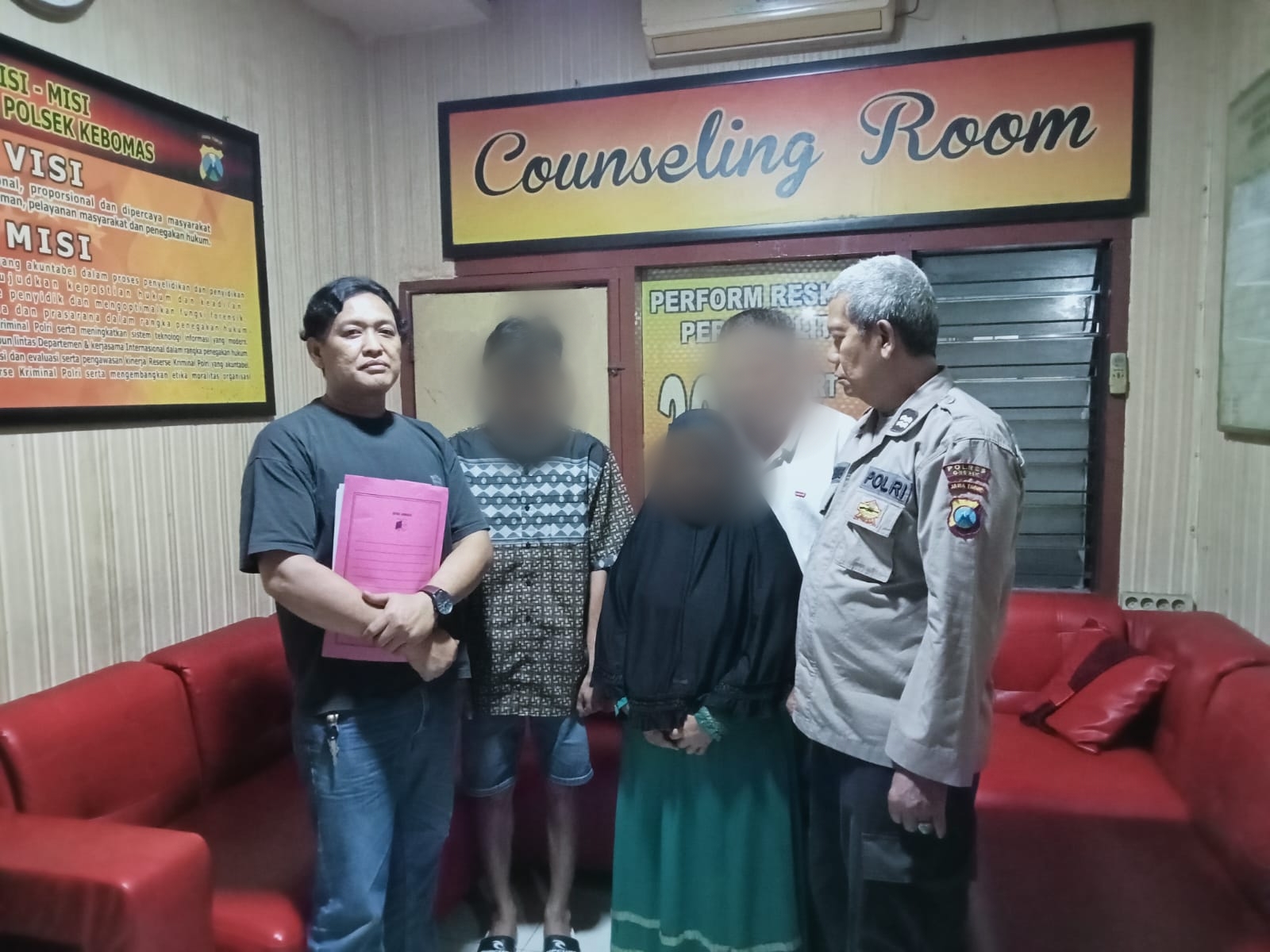 Komplotan Maling Satu Keluarga di Gresik Ditangkap Warga dan Polisi