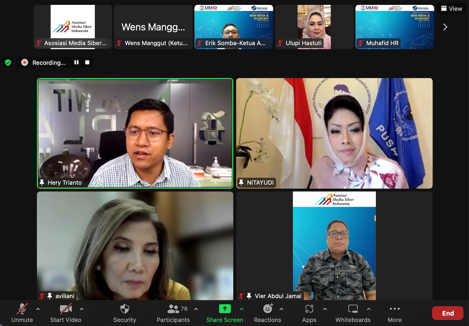 Dunia Usaha Butuh Media Terpercaya Sebagai Penggerak Ekonomi