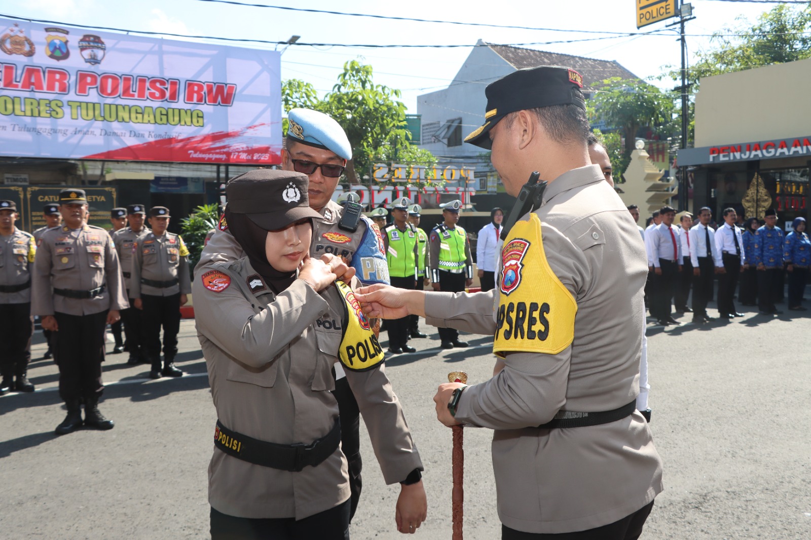 Polres Tulungagung Terjunkan 685 Polisi RW, Jalin Komunikasi Baik dengan Masyarakat