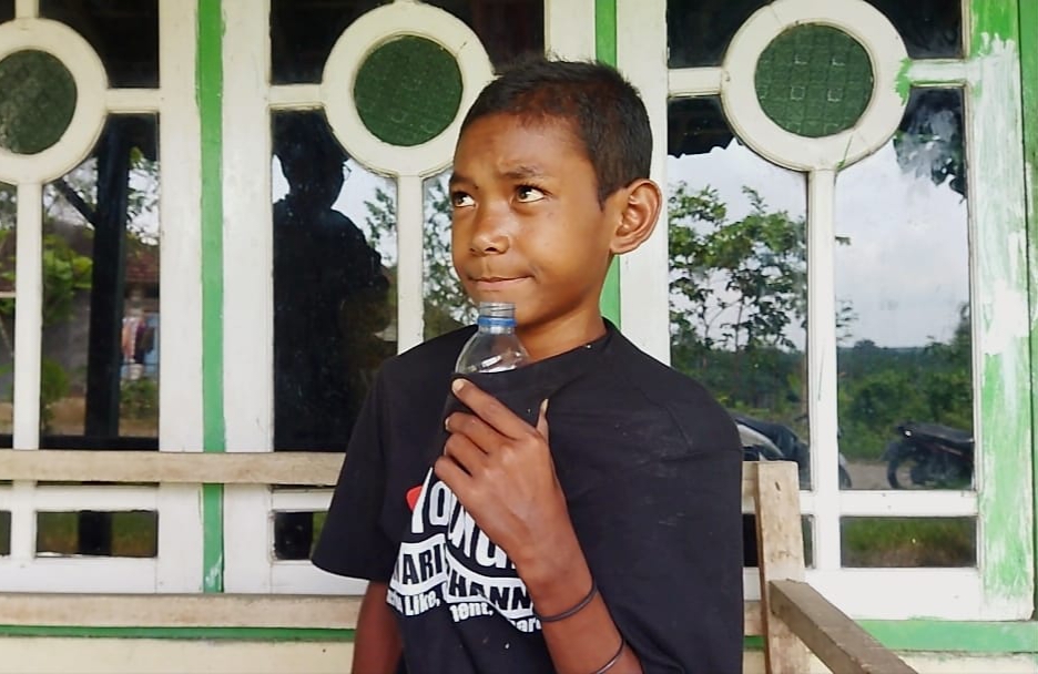 Abimanu Bocah Viral Ternyata Tulang Punggung Keluarga, Begini Kondisinya