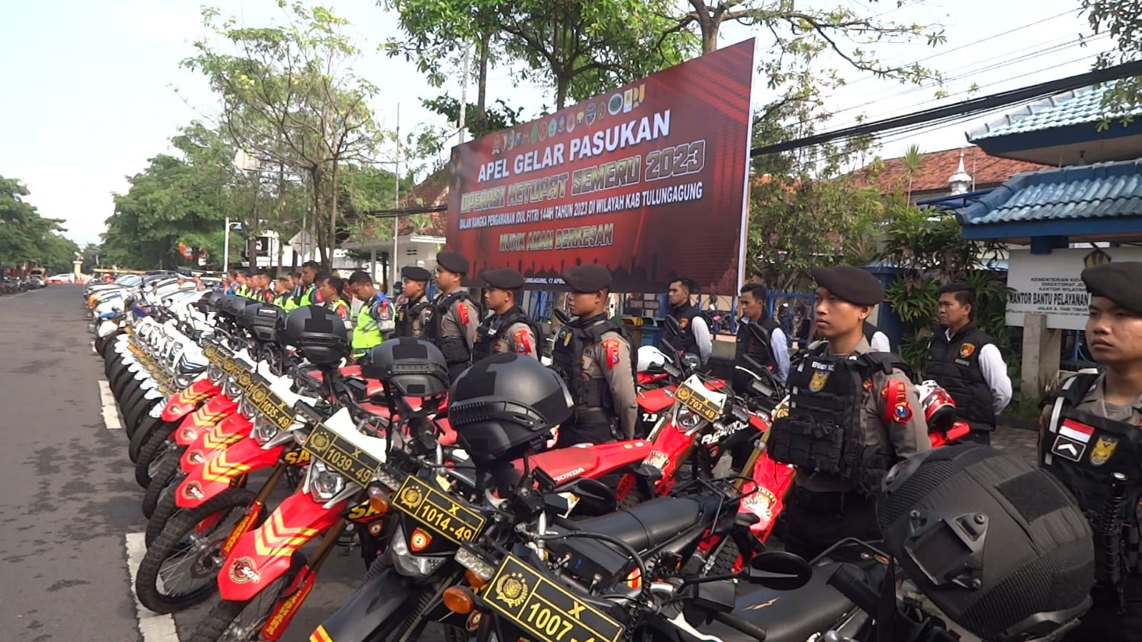 Operasi Ketupat Semeru di Tulungagung Mampu Tekan Angka Laka Lantas