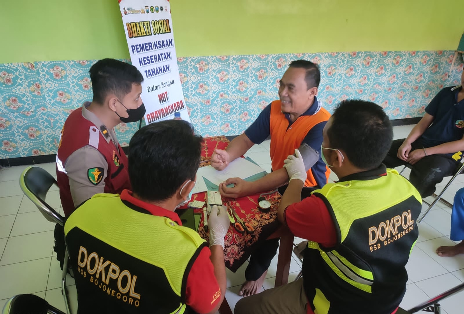 Warga Binaan Lapas Bojonegoro Dicek Kesehatan