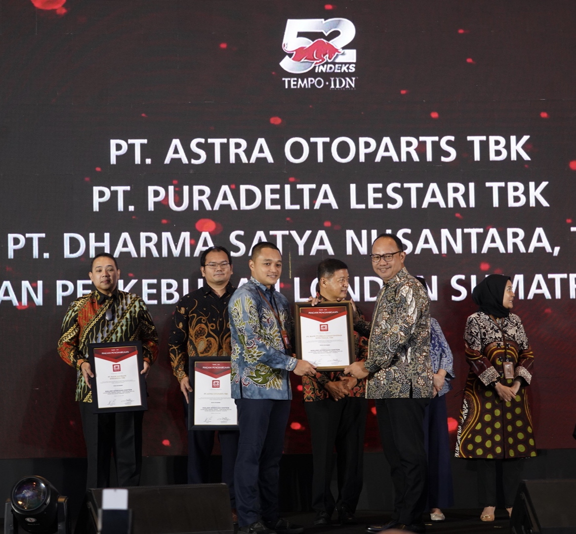 Rutin Bagikan Dividen Besar, Bank Jatim Terima Apresiasi Sebagai Salah Satu Emiten High Dividen