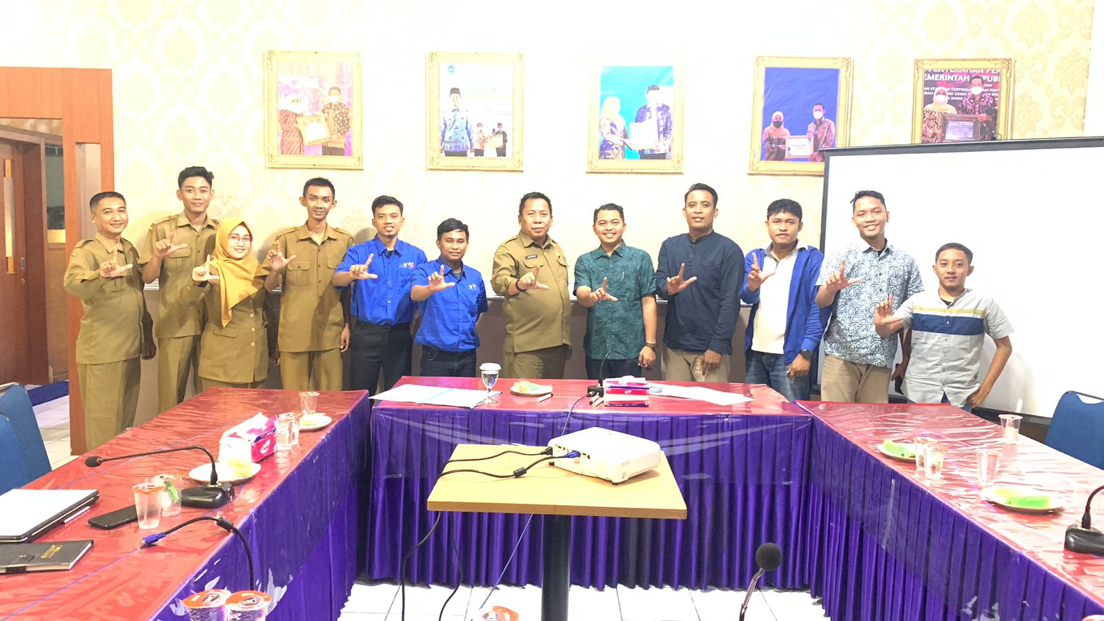 Jelang Raker, Karang Taruna Kabupaten Lamongan Gelar Kunjungan ke Perumda Pasar