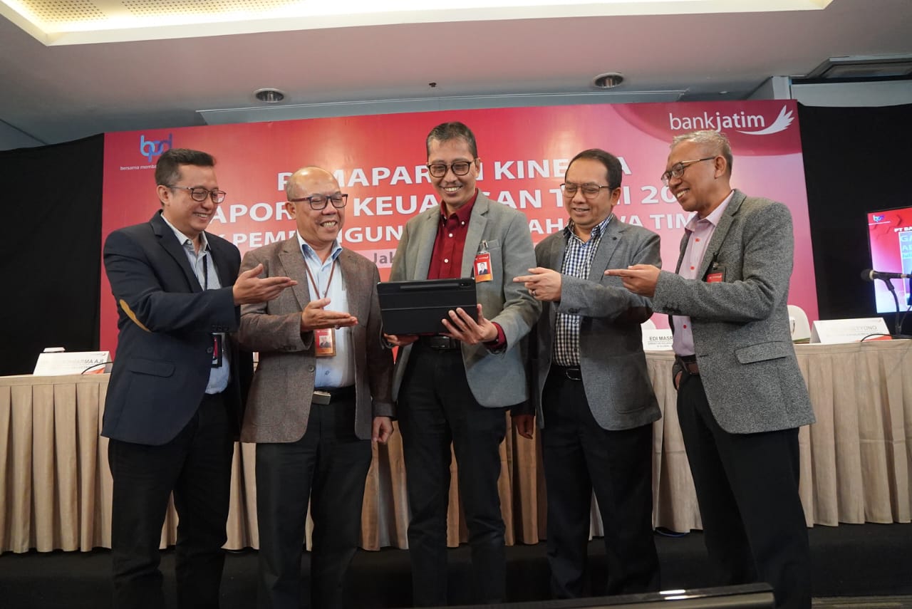 Semester I 2023, Penyaluran Kredit Bank Jatim Tumbuh 13,02% YoY